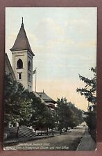 STAUNTON VIRGINIA  Postcard ~ POST OFFICE CHURCH - FREDERICK St ~ 1910's~ No WOB picture