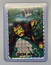 Irom Man 1992 Marvel Masterpieces Vending  Sticker Prism picture