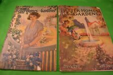 Vintage 1925,1927,Better Homes And Gardens Magazine,Full Size Ads,Colorful Cover picture