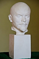Vintage Soviet Beautiful Bust Figurine Lenin Leader Communism USSR Propaganda picture