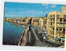 Postcard The Strand Sliema Malta picture