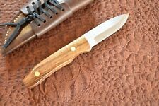 CUSTOM MADE COUTEAU 2000 WOOD FIXED BLADE HUNTING KNIFE LOVELESS STYLE (9834) picture