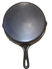 Vintage Cast Iron #8 Unmarked Skillet picture
