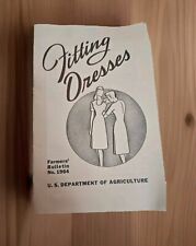 VTG 1959 “Fitting Dresses” booklet Farmers' bulletin no.1964 US Dept Of AG LOT picture