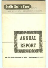 Vintage PUBLIC HEALTH NEWS Annual Report April 1959 (NJ State Dept of Health) picture