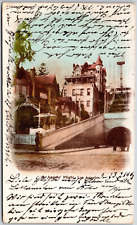 Los Angeles California, Washington First Bureau 1903 Angel's Flight, Postcard picture