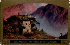 Highlands Scotland Ben Nevis Glenfinnan Viaduct Urquhart Castle Loch Ne Postcard picture
