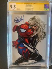 Black Cat #1 C CGC SS 9.8 signed by Greg Horn picture