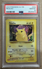 2023 Pokemon Classic Collection 008 Pikachu Holo English PSA 10 graded card picture