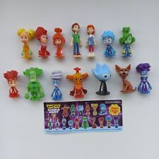 Kinder Toys Vavi-Neva Chupa Chups Fixiki, Lot, 14 figurines, one  paper picture