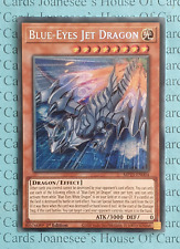 Blue-Eyes Jet Dragon MP23-EN004 Prismatic Secret Rare Yu-Gi-Oh Card 1st New picture