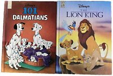 Lot of 2 Disney Mouse Works Books: 101 DALMATIANS & THE LION KING picture