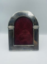 Cartier Vintage 1990 Silver Plated Arch Shaped Picture Frame picture