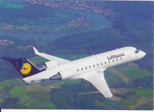 LUFTHANSA,  Canadair Jet CL-600 Postcard, Airline Issue picture