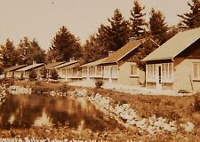 Vintage Postcard, WOLVERINE, MI, RPPC, 1941, Donner's Silver Lake Cabins & Camp picture
