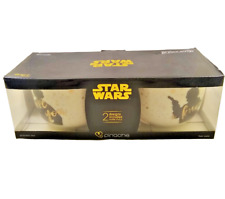 Limited Edition Pinache Star Wars Mug Set Princess Leia & Han Solo picture