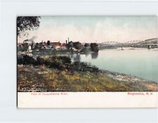 Postcard View of Susquehanna River Binghamton New York USA picture