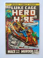 Luke Cage Hero For Hire #3 1st Gideon Mace, 3rd Luke Cage (1972 Marvel Comics) picture