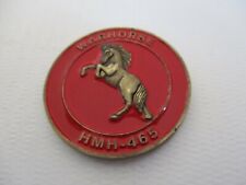 Marine Heavy Helicopter Squadron 465 War Horse HMH-465 USMC Challenge Coin 2 picture