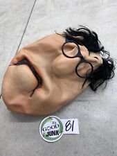 Vintage 1978 Universal Press Syndicate Large Nose Latex Mask Old Man Glasses picture