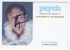 Jimmi Simpson as Mary Lightly Psych Seasons 5-8 Autograph Card Auto picture