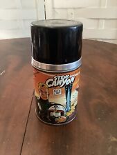 Vintage 1959 Steve Canyon Thermos For Lunchbox- RARE picture