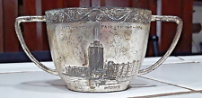 Scarce 1933 34 Chicago World's Fair SOUVENIR SILVER-PLATED CUP 34 A 59 N. Shure picture