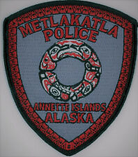 Metlakatla Police Annette Islands  Police AK Alaska patch   picture