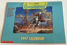 Vintage Goosebumps R. L. Stine 1997 Scholastic Calendar w/Magic Window picture
