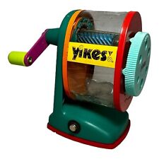 Vintage Yikes Pencil Sharpener 1990s Color Block Suction Hold Made in USA Read picture