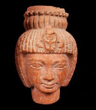 Replica Head of Queen Hatshepsut the most beautiful lady With Egyptian touching picture