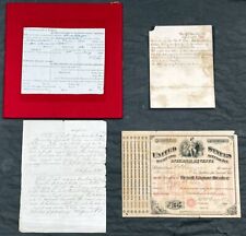 Original Virginian American Civil War Documents F. Beckham, M D Ball, D Coffman picture