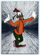 Dufex Goofy Metallic Disney Character Walt Disney Unposted Vintage Postcard picture