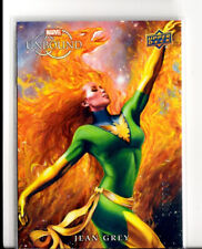 2021 MARVEL UNBOUND - UPPER DECK - JEAN GREY #15 - 143/999 FRED IAN picture