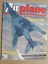 AIRPLANE MAGAZINE No 62 Metro Fleet Feeder Boeing 737 US Air Force Nuclear Asset picture