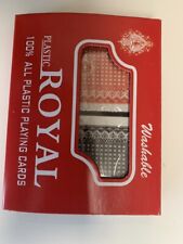 2-Pack of Royal 100% Plastic Playing Cards Set - Washable, Waterproof picture
