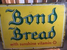 Bond Bread Advertising Sign  19 inches x 14 inches picture