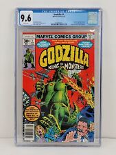 Godzilla: King of the Monsters #1 CGC 9.6 WP Key Issue Herb Trimpe Marvel 1977 picture