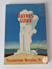 1958 Book ~ HAYNES GUIDE TO YELLOWSTONE NATIONAL PARK picture