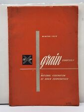 1959 Grain Quarterly Winter Edition Natl' Federation of Grain Cooperatives A4  picture