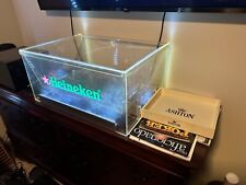Lighted Heineken Plexiglass Cooler Promo for Byron Nelson AT&T Corporate Suite picture