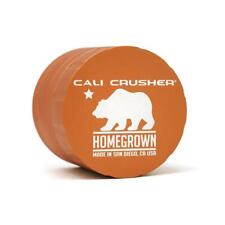 Cali Crusher Homegrown 4 Piece ORANGE Herb Grinder Standard Size 2.35