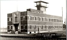General Office Building Nickel Plate Railroad Bellevue Ohio RPPC Vintage RP1 picture