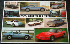 CHEVROLET CORVETTE 1979-85 Vintage 1980s Automobile Quarterly 24x36 Wall POSTER picture