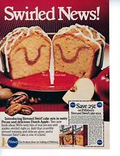 1983 Pillsbury Streusel Swirl Cake Mix Ad picture