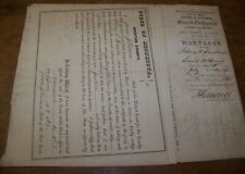 1864 Antique Mortgage Legal Document Houston County Minnesota Blackhawk Iowa picture