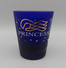 CORAL PRINCESS Princess Cruise Line Cobalt Blue Souvenir Shot Glass picture