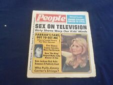 1977 NOVEMBER 13 MODERN PEOPLE NEWSPAPER - SEX ON TELEVISION - NP 5712 picture