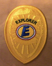 BSA: GOLD EXPLORER BREAST BADGE PATCH picture