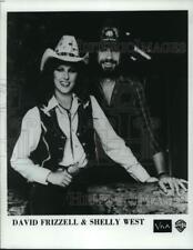1982 Press Photo Country music singers David Frizzell and Shelly West picture